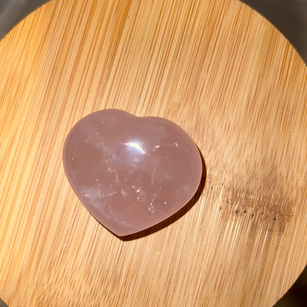 Pink Quartz Heart 💜